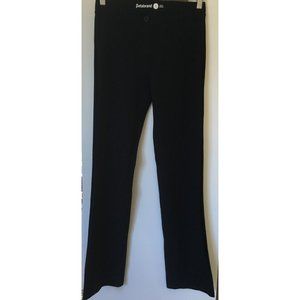 Betabrand Classic Yoga Dress Pants Straight Leg Black Size Small Long S